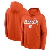 Clemson Nike Arch Club Fleece Hoodie